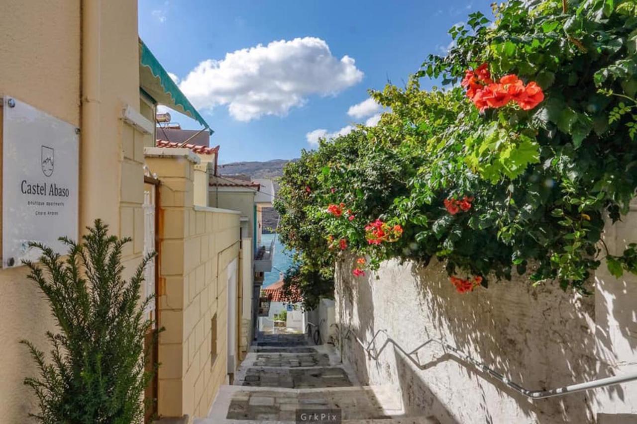 Castel Abaso Boutique Apartments By Explore Andros Exterior photo