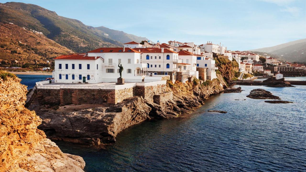 Castel Abaso Boutique Apartments By Explore Andros Exterior photo