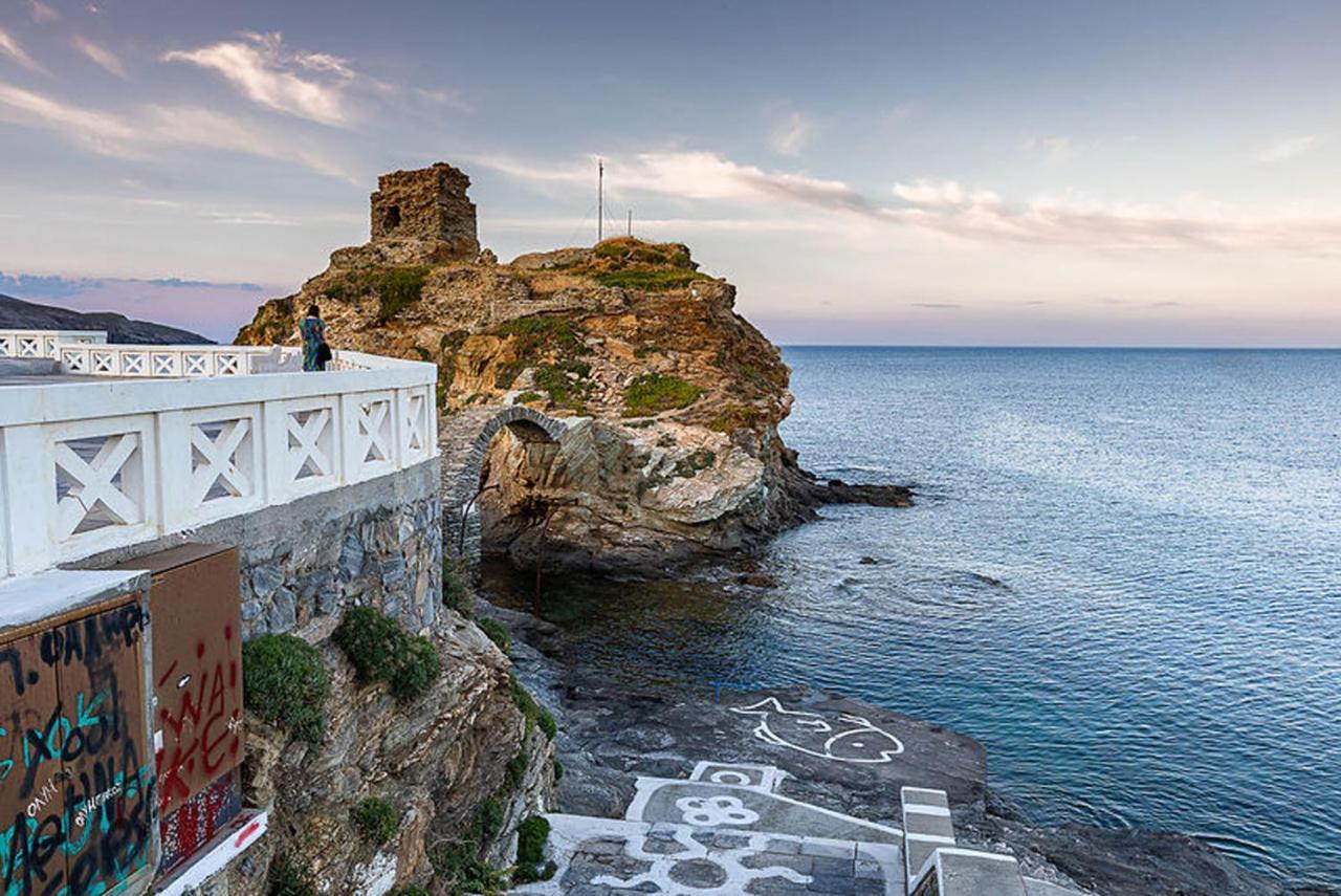 Castel Abaso Boutique Apartments By Explore Andros Exterior photo