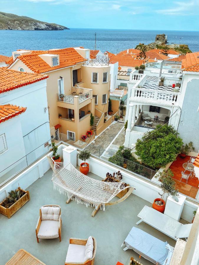 Castel Abaso Boutique Apartments By Explore Andros Exterior photo