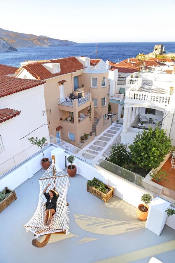 Castel Abaso Boutique Apartments By Explore Andros Exterior photo