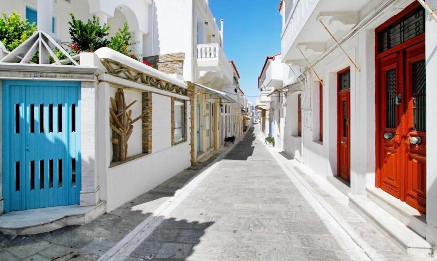 Castel Abaso Boutique Apartments By Explore Andros Exterior photo