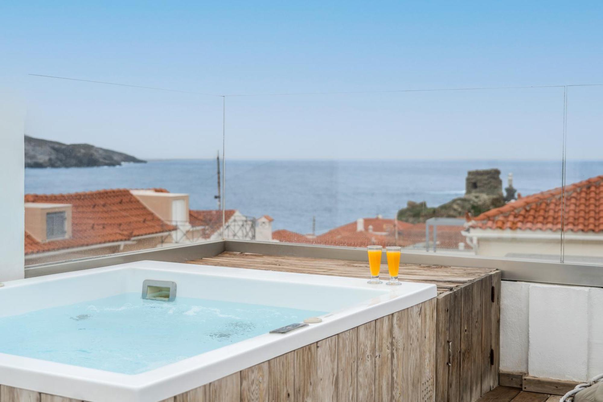 Castel Abaso Boutique Apartments By Explore Andros Exterior photo