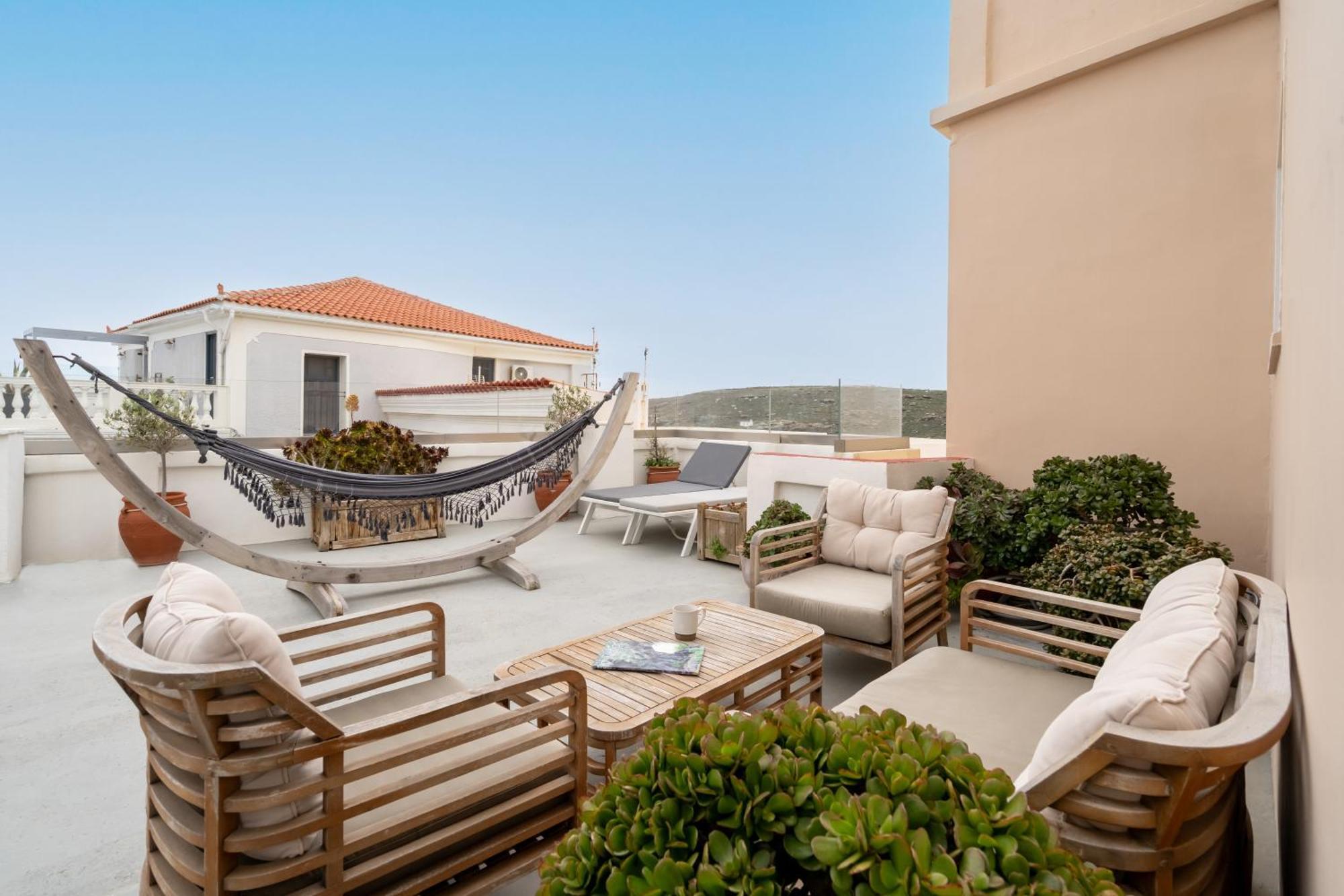 Castel Abaso Boutique Apartments By Explore Andros Exterior photo
